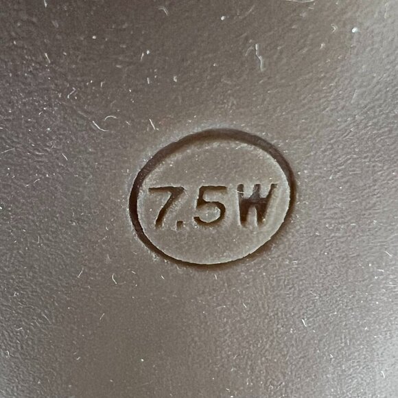 Comfort Womens Peach Criss Cross Block Heeled Size 7.5W Strappy Sandals - Picture 9 of 10